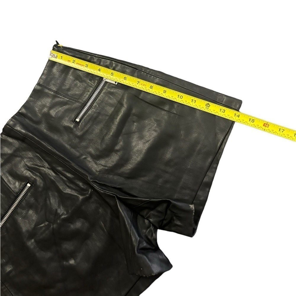Zara faux leather mini skirt size small - Picture 8 of 11